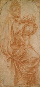 A Szűz és a Gyermek, 1575-1619 alkotó: Lodovico Carracci