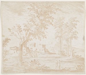 Táj romokkal alkotó: Lodovico Mattioli (attributed to)