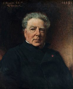 Auguste-Nicolas Cain portréja 1821-1894, 1889.