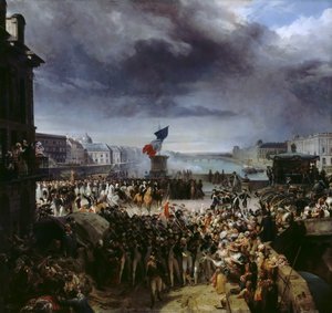 A párizsi nemzeti gárda 1792 szeptemberében indul a hadseregbe