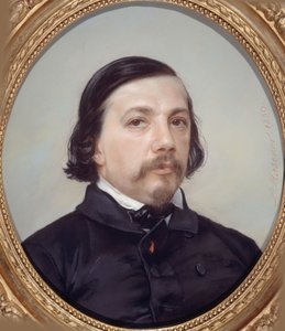 Théophile Gautier költő portréja 1811-1872, 1850. alkotó: Léon Riesener