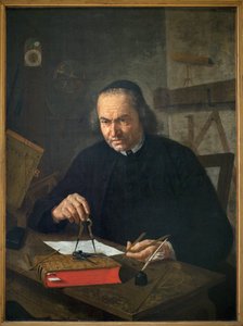 Nicolas Joseph Neuray abbé (1706-1774) portréja. Leonard Defrance (1735-1805) festménye, Olaj, vászon
