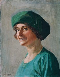 Önarckép alkotó: Lore Scheid