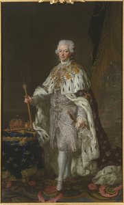 Gustave III de Suede – III. Gusztáv svéd király portréja