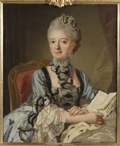 Louisa Ulrika Poroszország, Svédország és Finnország királynője – Louisa Ulrika porosz királynő (1720-1782), svéd királynő portréja, Pasch, Lorenz, az ifjabb (1733-1805). Olajfestmény