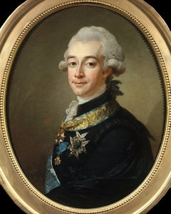 Hans Axel, Fersen grófjának (1755 - 1810) velúr Marechal portréja. Pasch Lorenz (1733 - 1805) festménye. Magángyűjtemény.