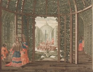 A zöld királynő kabinetje”, in: Tooneel Der Voornaamste Nederlands Huizen, En Lust Hove..., n.d..
