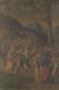 Mirjam tánca Mózes történetéből, 1508 után