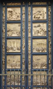 A Paradicsom Kapuja a firenzei keresztelőkápolnában, 1425-1452