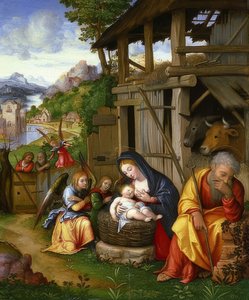 Krisztus születése. 1515 körül