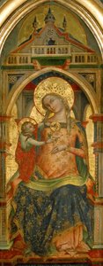 Madonna és gyermeke, 1372.