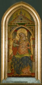 Madonna és gyermeke, arany alapon ...