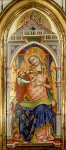 A Szűz és a Gyermek. Lorenzo Veneziano festménye (14. század)