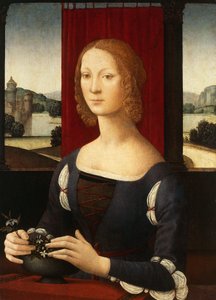 Caterina Sforza Riario portréja (Milánó