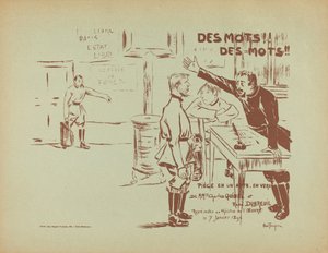 Szavak! Szavak!, 1896. alkotó: Louis Abel Truchet