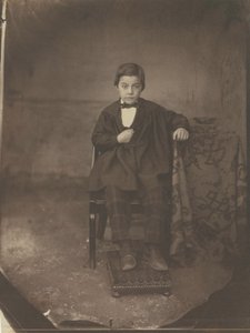 Egy fiatal fiú portréja, c. 1848. alkotó: Louis Adolphe Humbert de Molard