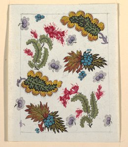 Virágmintás nyomtatott textilekhez