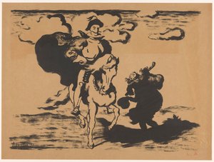 Lovas és koldus alkotó: Louis Anquetin