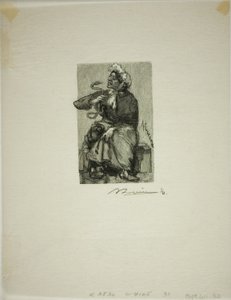 Kígyó kereskedő alkotó: Louis Auguste Lepère