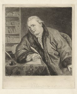 Johan Antoni Kauclitz Colizzi zeneszerző és rézkarc portréja alkotó: Louis Bernard Coclers