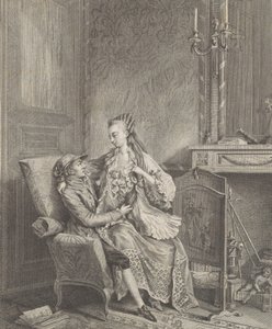 A reggel A boldog unió, 1789 után. alkotó: Louis Bosse