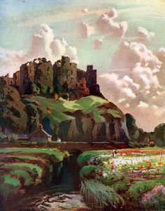Harlech kastély, Merionethshire, Wales, 1924-1926