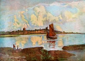 Maldon, Heybridge-ből, Essexből, 1924-1926. alkotó: Louis Burleigh-Bruhl