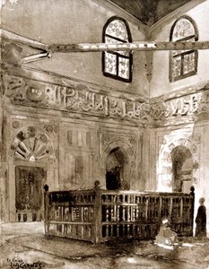 Sír egy mecsetben, Kairó, Egyiptom, 1928