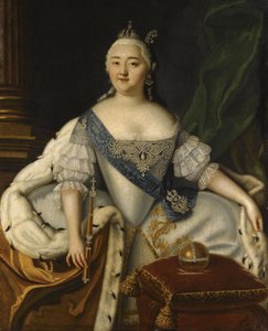 Erzsébet császárné portréja 1709-1762
