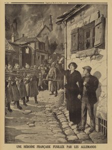 Német háborús bűnök: egy fiatal nőt lőtt le egy francia faluban, I. világháború