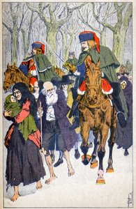 Protestánsok letartóztatása alkotó: Louis Charles Bombled