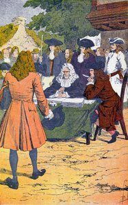 Pénzügy a 17. században alkotó: Louis Charles Bombled