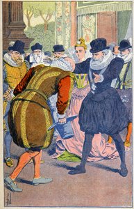 Henri IV és Sully alkotó: Louis Charles Bombled