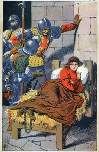 Jeanne of Arc börtönben alkotó: Louis Charles Bombled