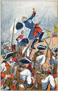 A francia hadsereg szembeszáll az oroszokkal Gdansk ostrománál alkotó: Louis Charles Bombled