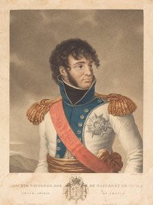 Joachim Murat (Joachim-Napoleon, Nápoly és Szicília királya, Franciaország főadmirálisa) alkotó: Louis Charles Ruotte after Albert Jakob Frans Gregorius after Antoine Jean Gros