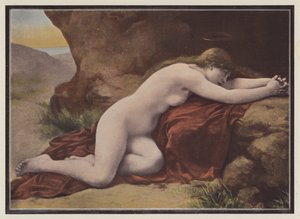 Mária Magdolna (színes litó) alkotó: Louis Courtat