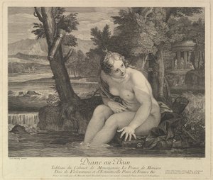 Diana a fürdőben.