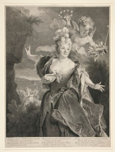 Marie Anne de Chateauneuf (Duclos) portréja