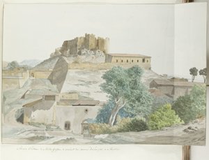 Oude kasteel van Mata en Grifone en het karmelieten klooster, grondvesten van Messina Matta Griffone egykori kastélya és a messinai karmeliták kolostora (cím a tárgyon) Utazások Olaszországban, Szicíliában és Máltán - 1778 (sorozat címe)