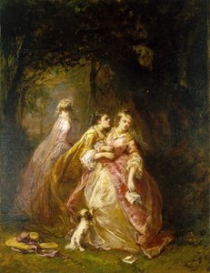 A levél alkotó: Louis Eugene Gabriel Isabey
