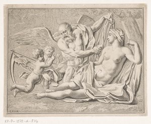 Az Atya Idő felfedi az Igazságot alkotó: Louis Fabritius Dubourg
