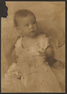 [Baby with Tulle] alkotó: Louis Fleckenstein