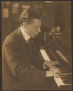 Homer Grunn a zongoránál alkotó: Louis Fleckenstein