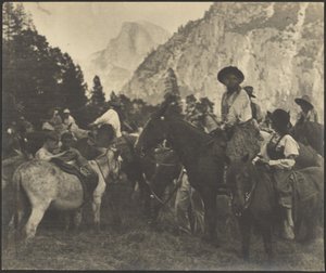 [Lovas férfiak] alkotó: Louis Fleckenstein