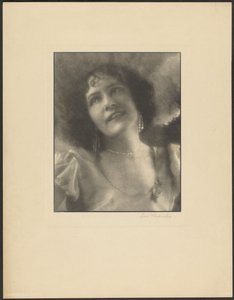 Portré - F. B. alkotó: Louis Fleckenstein