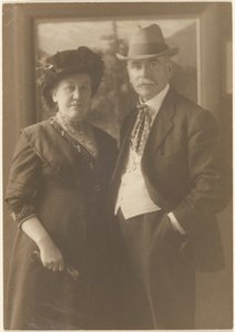 [Fleckenstein és felesége portréja] alkotó: Louis Fleckenstein