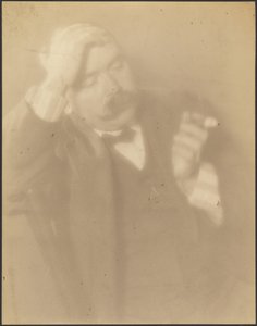 [Portré egy szivarral a szájában álló férfiról] alkotó: Louis Fleckenstein