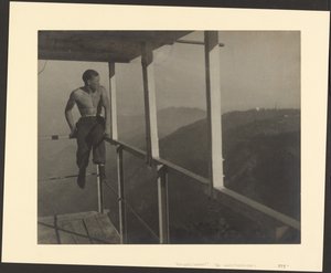Parkőr kilátóhelye - San Gabriel Peak alkotó: Louis Fleckenstein