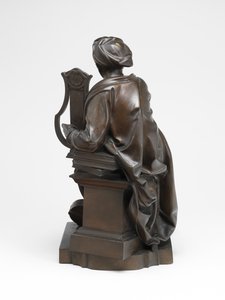 George Frideric Händel Apollo szerepében alkotó: Louis Francois (after) Roubiliac